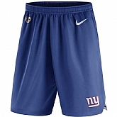 Men's New York Giants Nike Royal Knit Performance Shorts,baseball caps,new era cap wholesale,wholesale hats